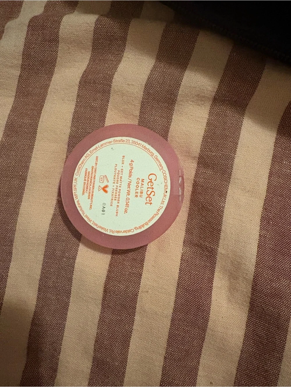 Pink Powder Blush from tower 28